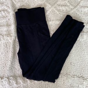 Loft black leggings size small